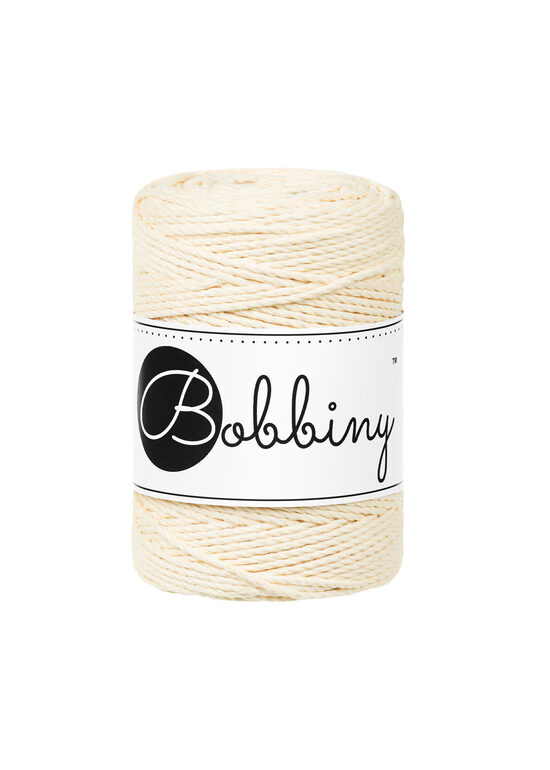 Macrame Rope 3PLY - Butter Yellow